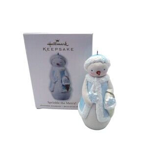 Hallmark Keepsake Ornament Sprinkle the Merry! Snowman Christmas 2010